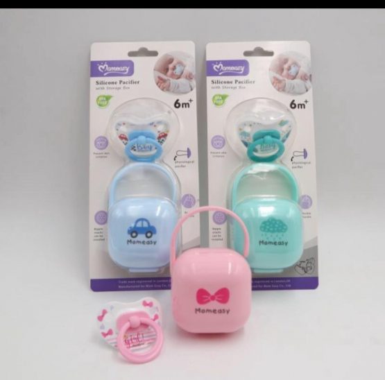 Momeasy Bébé Sucette + Boîte Sucette