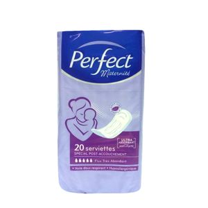 serviette hygiénique de maternité perfect - CAL'B - Calebasse du Bébé