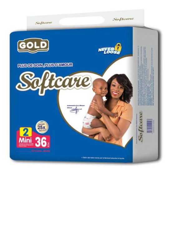 Couche softcare n°2 x 36