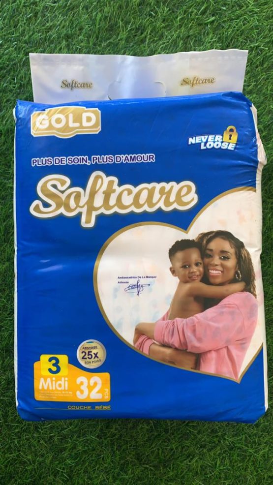 Couche softcare n°3 x 32